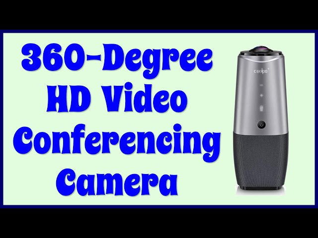 Video thumbnail for Coolpo AI Huddle PANA 4K Video Conferencing Camera -- DEMO & REVIEW