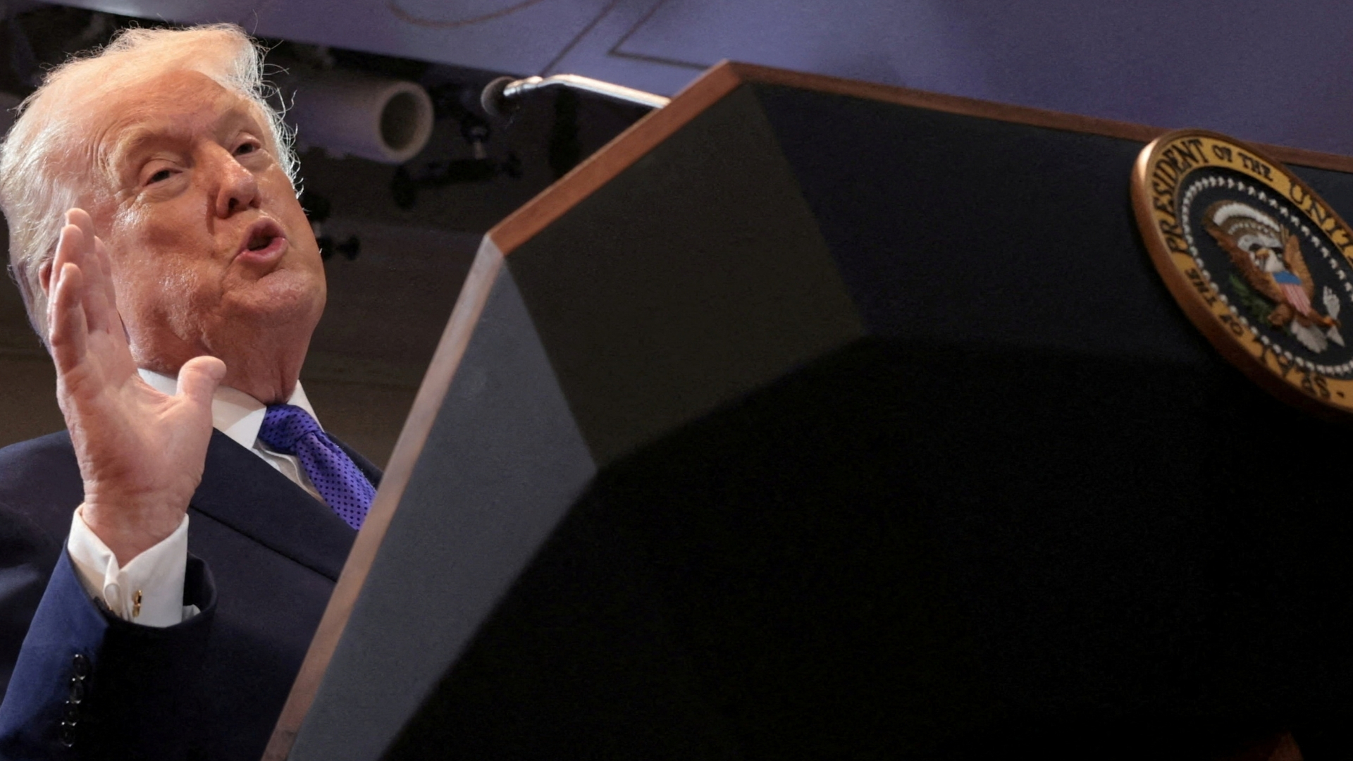 Video thumbnail for Trump demands unconditional surrender: United States says it would help choose Iran's leader