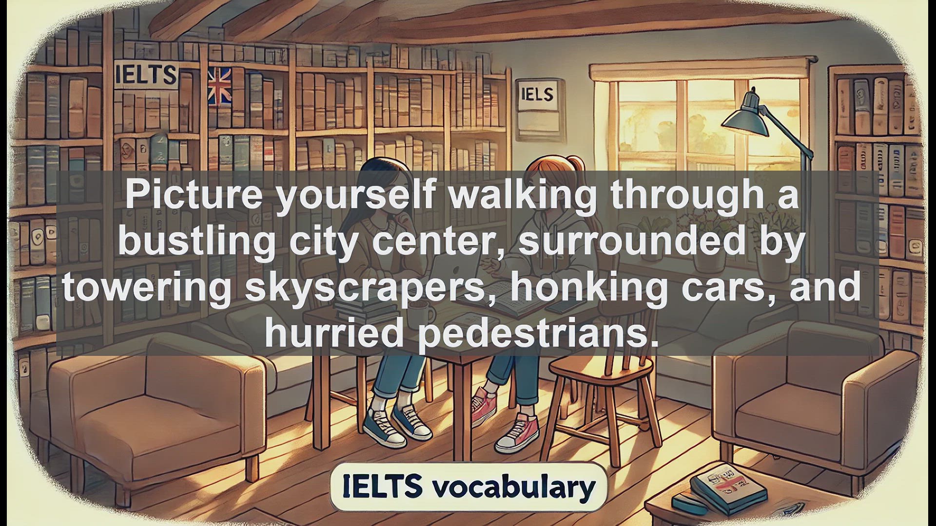 'Video thumbnail for 5000 Must Know IELTS 8.0 Vocabulary - Understanding 'Amid': Boost Your IELTS Score with This Crucial Preposition'