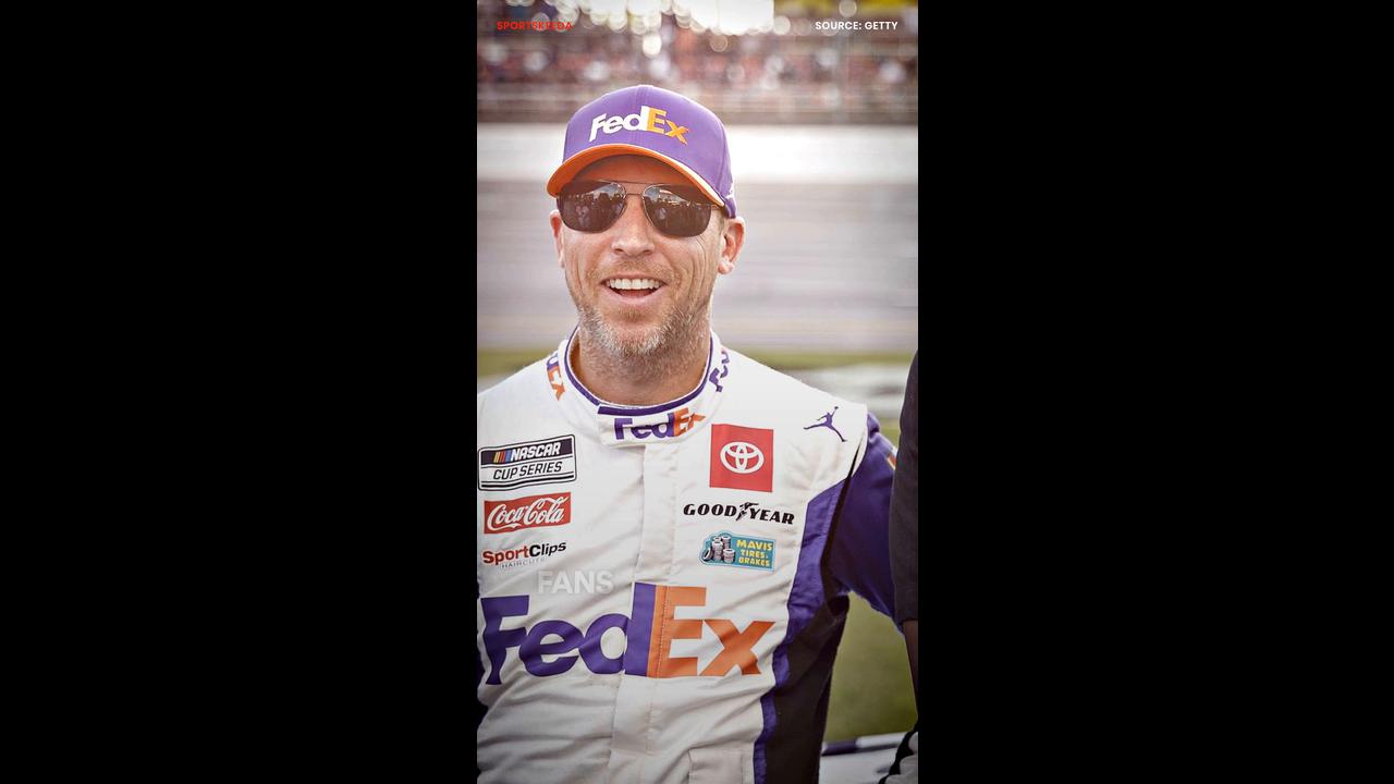 Video thumbnail for Michael Jordan challenged Denny Hamlin?!