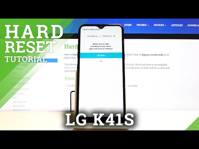 Video thumbnail for How to Hard Reset LG K41s – Bypass Screen Lock / Wipe All Data