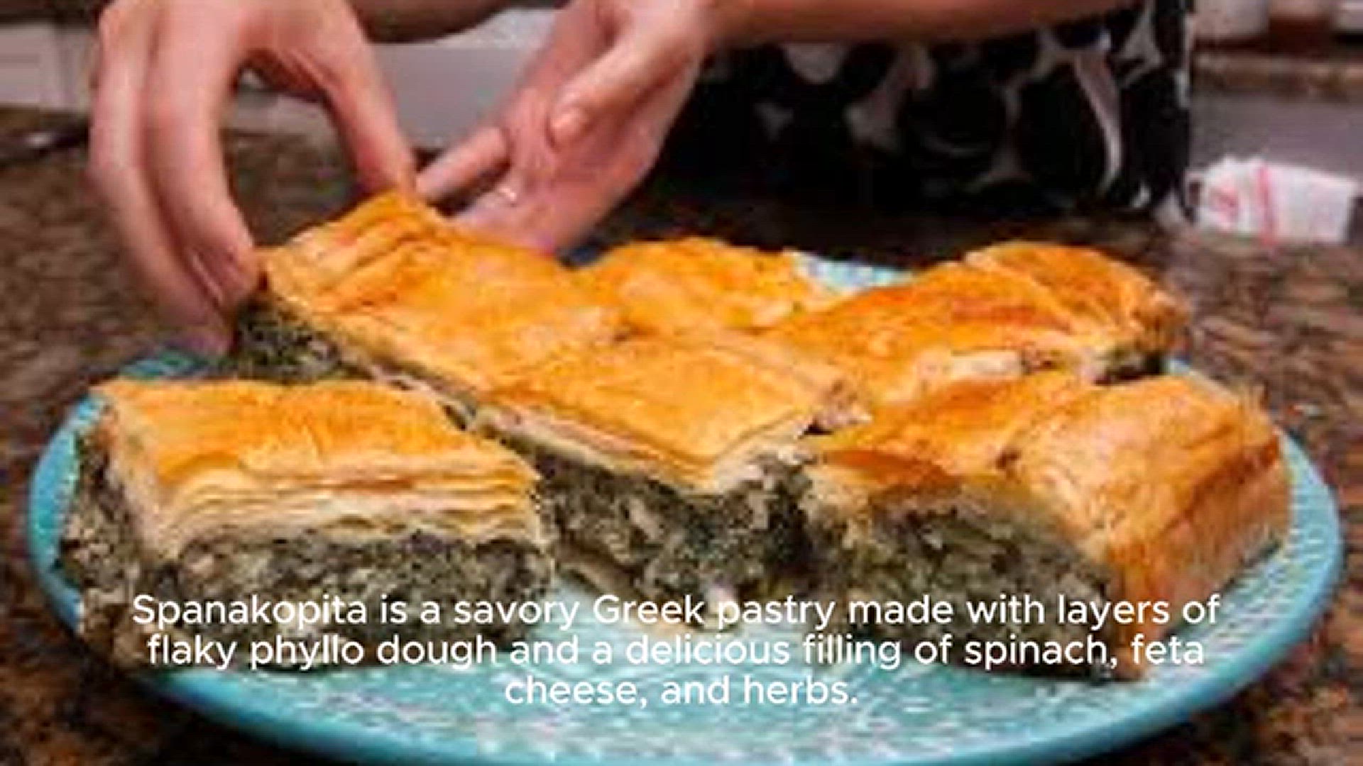 Video thumbnail for Spanakopita recipe
