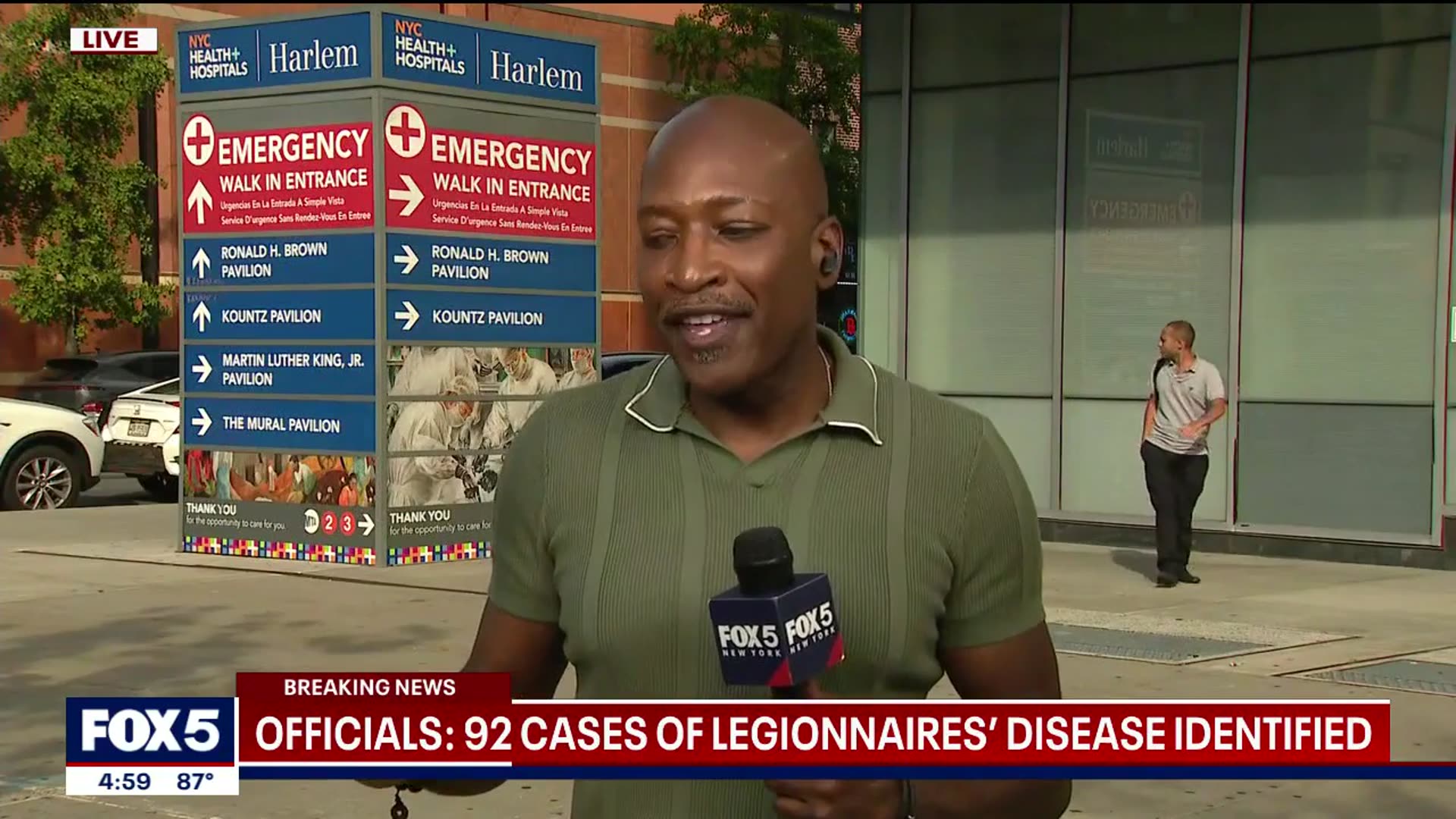 'Video thumbnail for NYC Legionnaire's latest: 12 cooling towers test positive for live bacteria, 92 cases confirmed'