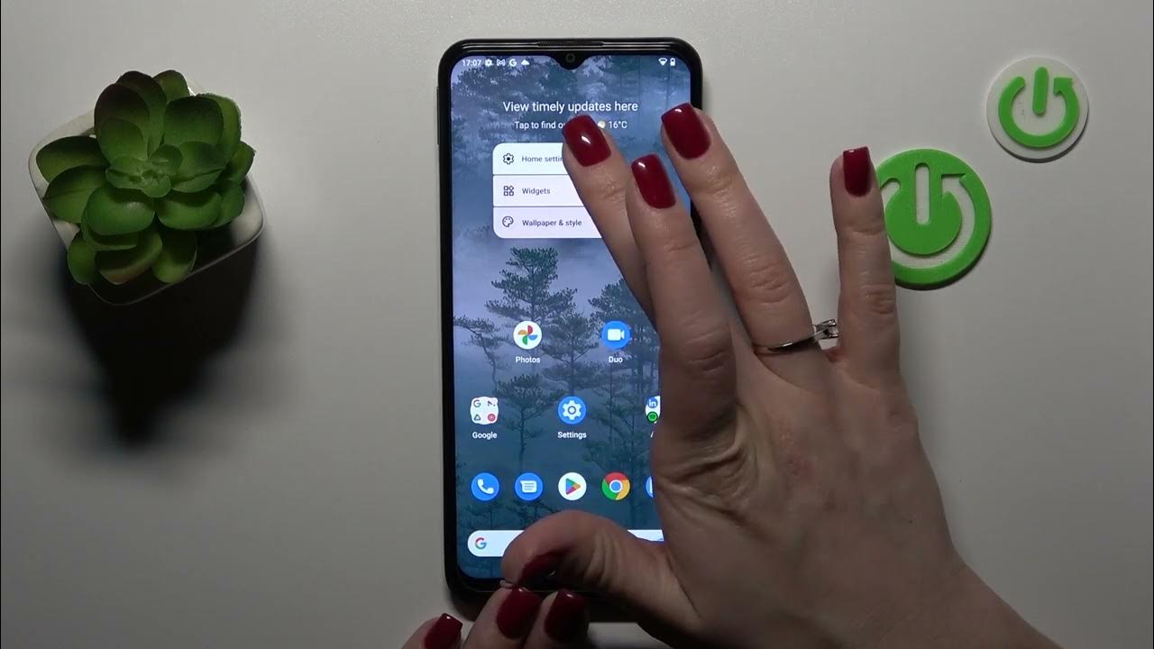 Video thumbnail for How to Enable / Disable Google Feed in NOKIA G60 - Manage Google Feed