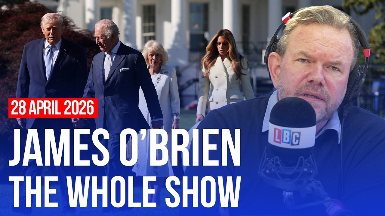 Video thumbnail for What will the King's state visit to the U.S. achieve? | James O’Brien - The Whole Show