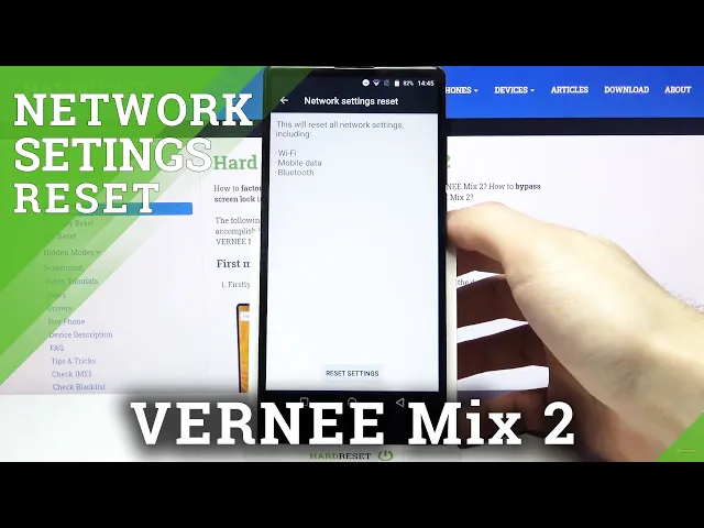 Video thumbnail for How to Reset Network Settings on VERNEE Mix 2 – Restore Network Settings