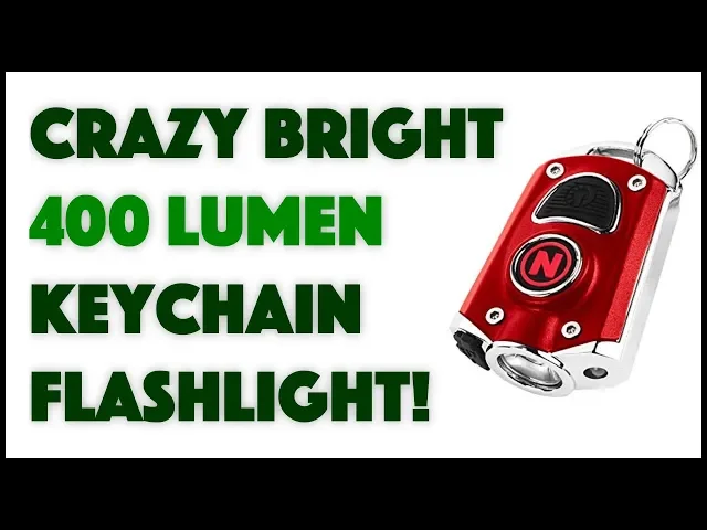 Video thumbnail for NEBO MYCRO Keychain Flashlight - REVIEW