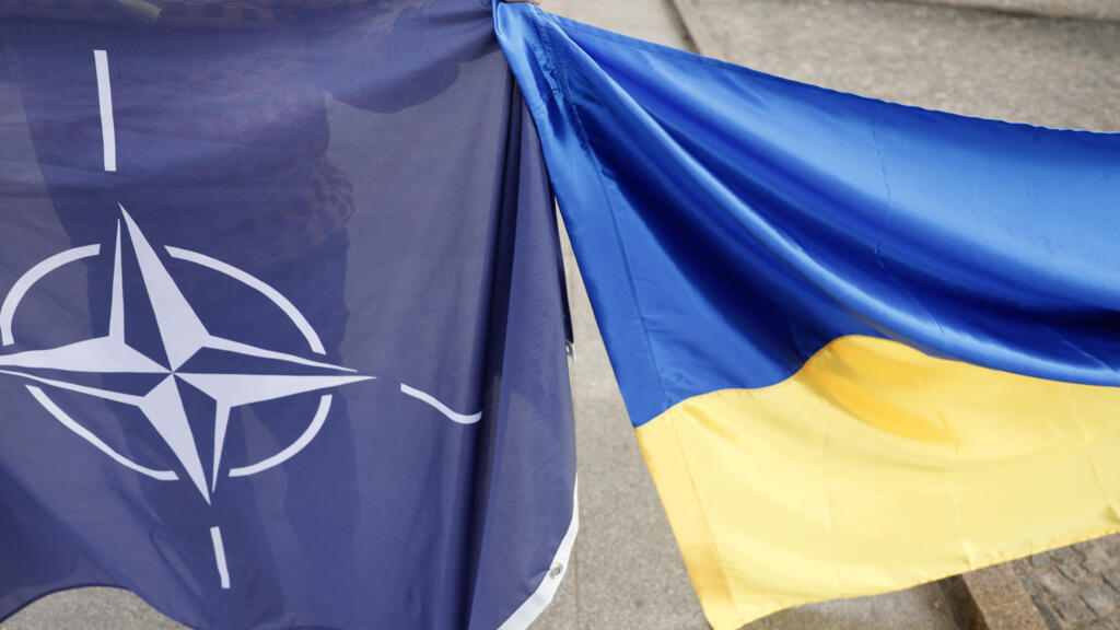 'Video thumbnail for NATO weighs Ukraine security guarantees amid peace talks'