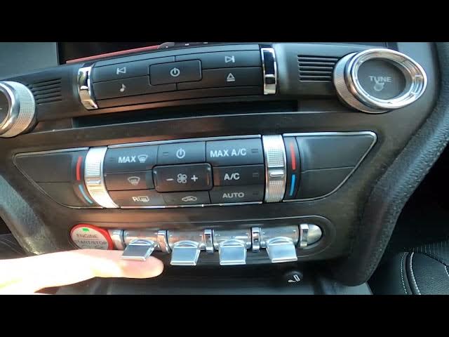 Video thumbnail for How to Enable or Disable Hazard Lights in Ford Mustang VI ( 2014 – now ) Use Emergency Lights