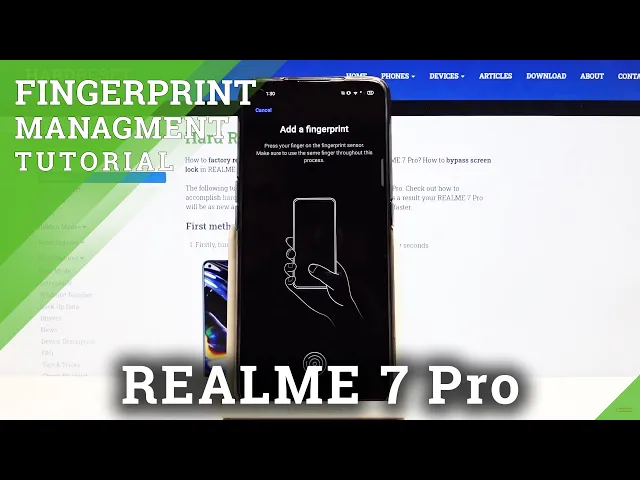 Video thumbnail for How to Add Fingerprint in REALME 7 Pro – Set Fingerprint Unlock