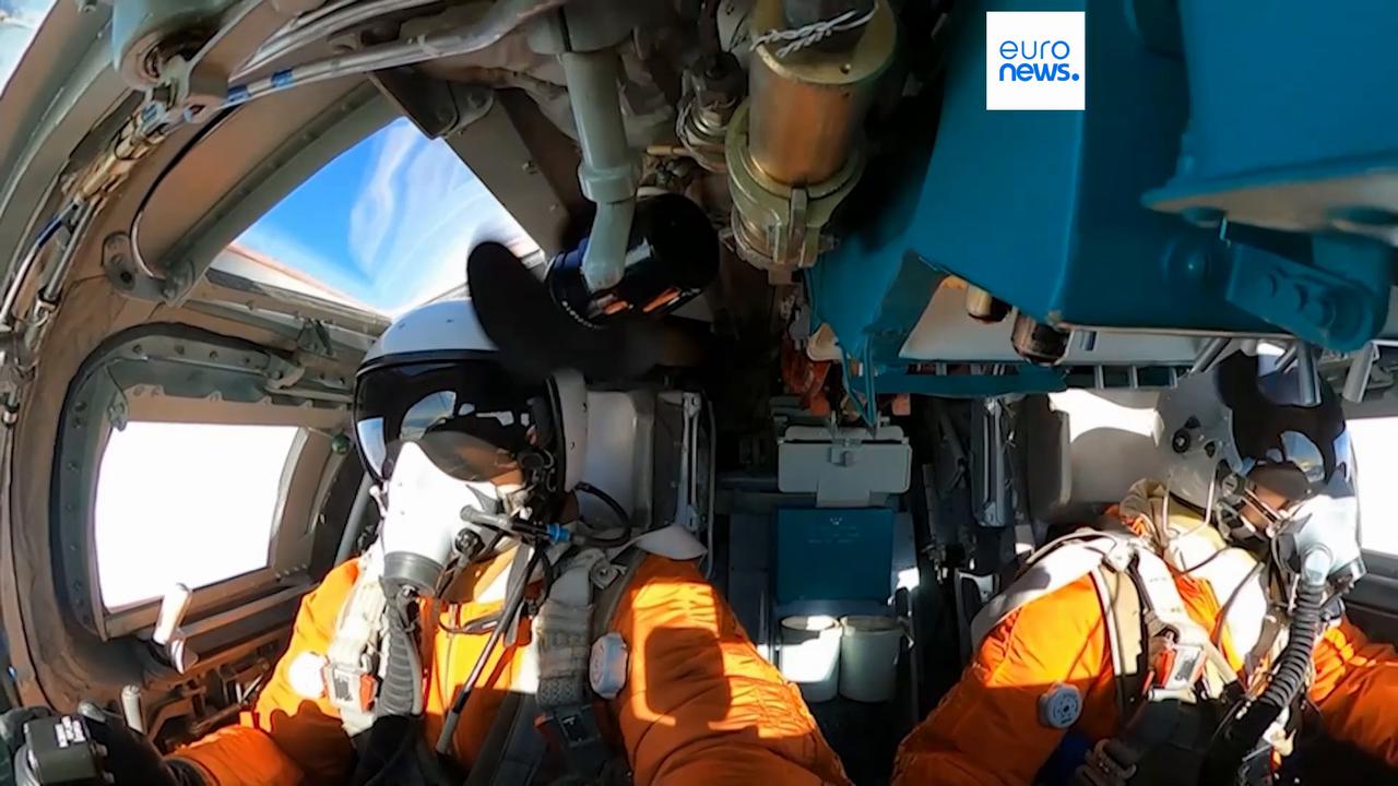 Video thumbnail for Russia releases video showing Air Forces patrolling the Baltic Sea in 'planned flights'