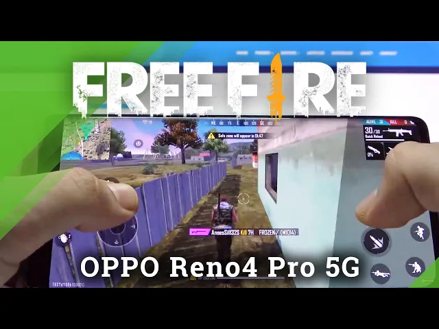 Video thumbnail for Garena Free Fire gameplay on OPPO Reno4 Pro 5G - Device Test