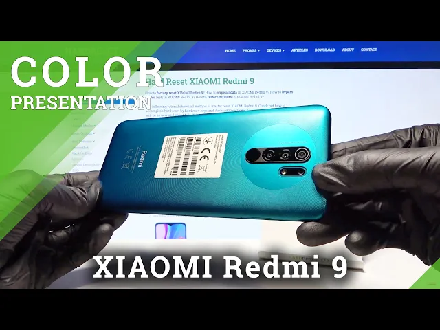 Video thumbnail for XIAOMI Redmi 9 Color Presentation Ocean Green