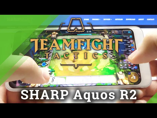 Video thumbnail for TFT Mobile Game on Sharp Aquos R2 – Teamfight Tactics Game Quality Test