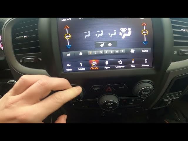 Video thumbnail for How to Adjust Radio Volume in Dodge Ram 1500 II ( 2019 - now ) - Change Radio Volume