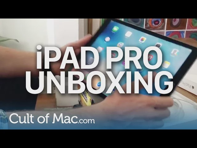 Video thumbnail for iPad Pro Unboxing And First Impressions