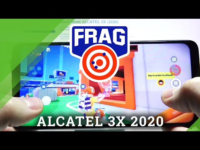Video thumbnail for FRAG Pro Shooter Gaming Quality Checkup on Alcatel 3X 2020 - Game Test