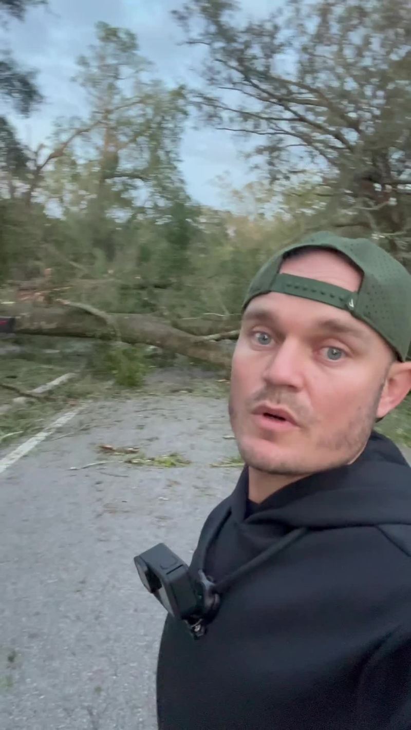Video thumbnail for Morning After Hurricane Damage in Pensacola Florida