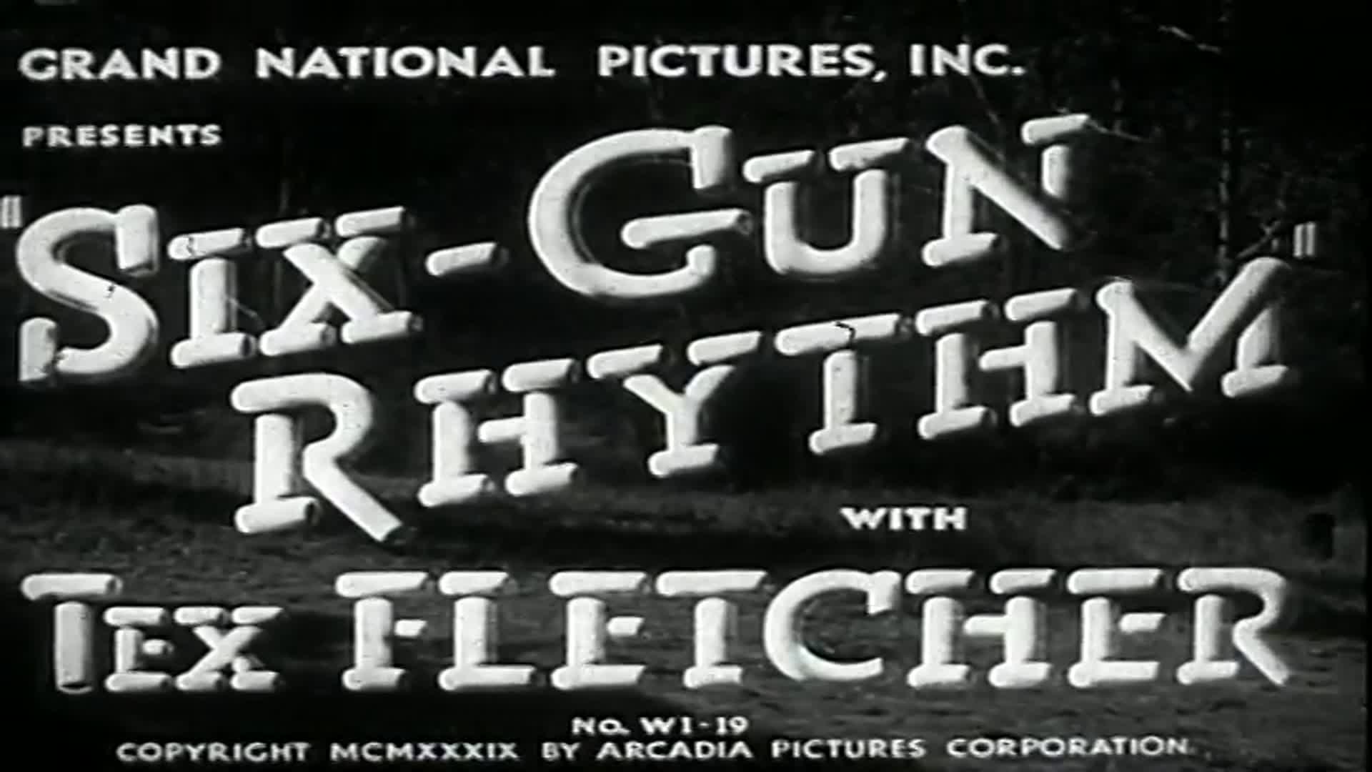 Video thumbnail for Six Gun Rhythm (1939)