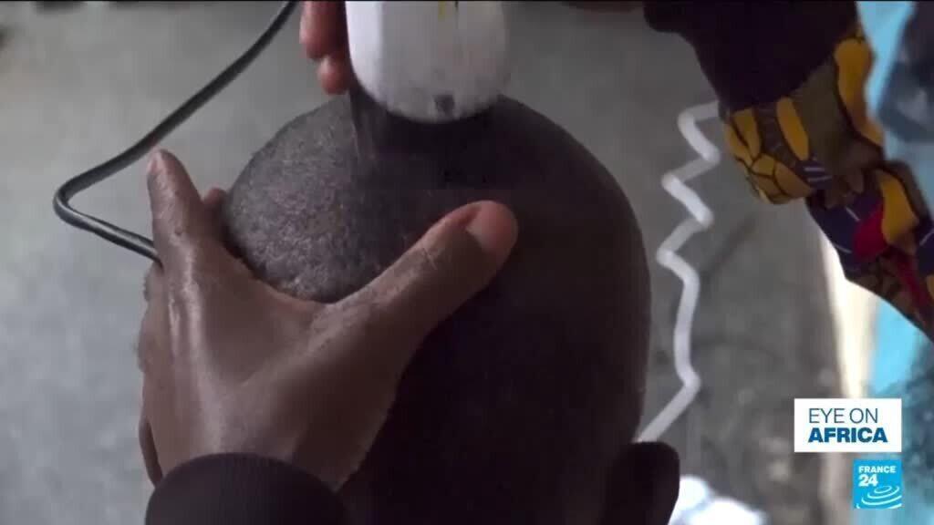 Video thumbnail for How barbers help Kenya's largest mental health hospital, one haircut at a time