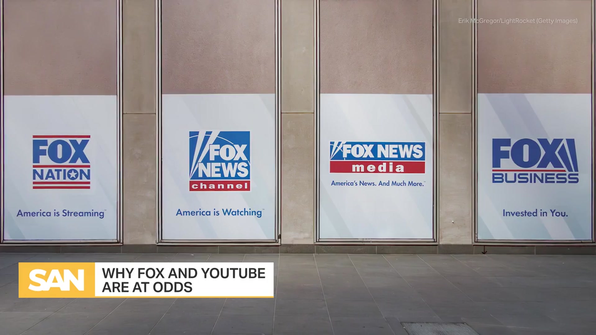 'Video thumbnail for Fox Channels could go dark on YouTube TV as deadline nears'