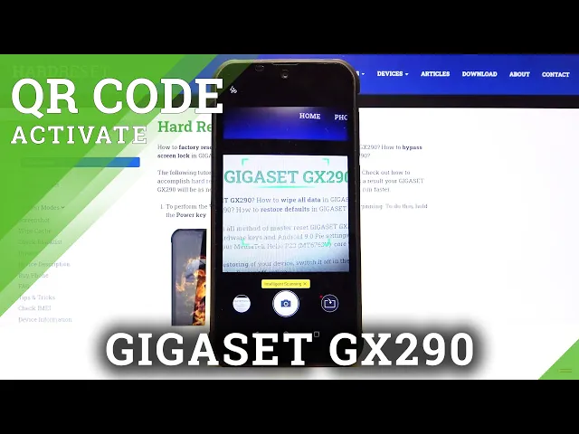 Video thumbnail for How to Activate QR Scanner in Gigaset GX290 - Allow Camera to Scan QR Codes