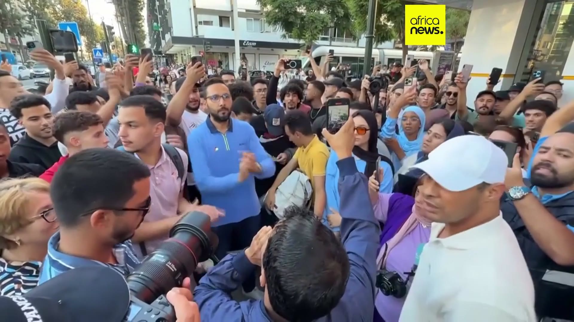 'Video thumbnail for PM Akhannouch says government ready for 'dialogue and debate' after week of protests'