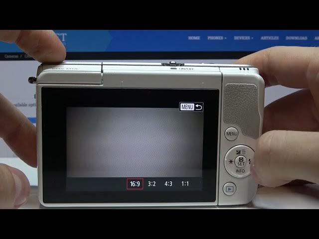 Video thumbnail for How to Change Aspect Ratio of Photos on Canon Eos M series Mirrorless Camera - Switch 4:3 to 16:9