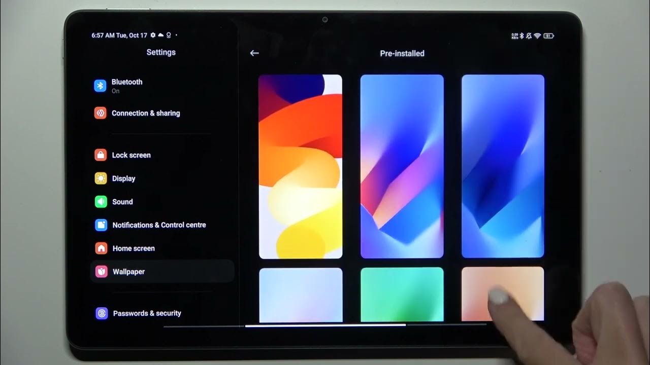 Video thumbnail for How to Change Wallpaper on REDMI Pad SE - Update Desktop Look