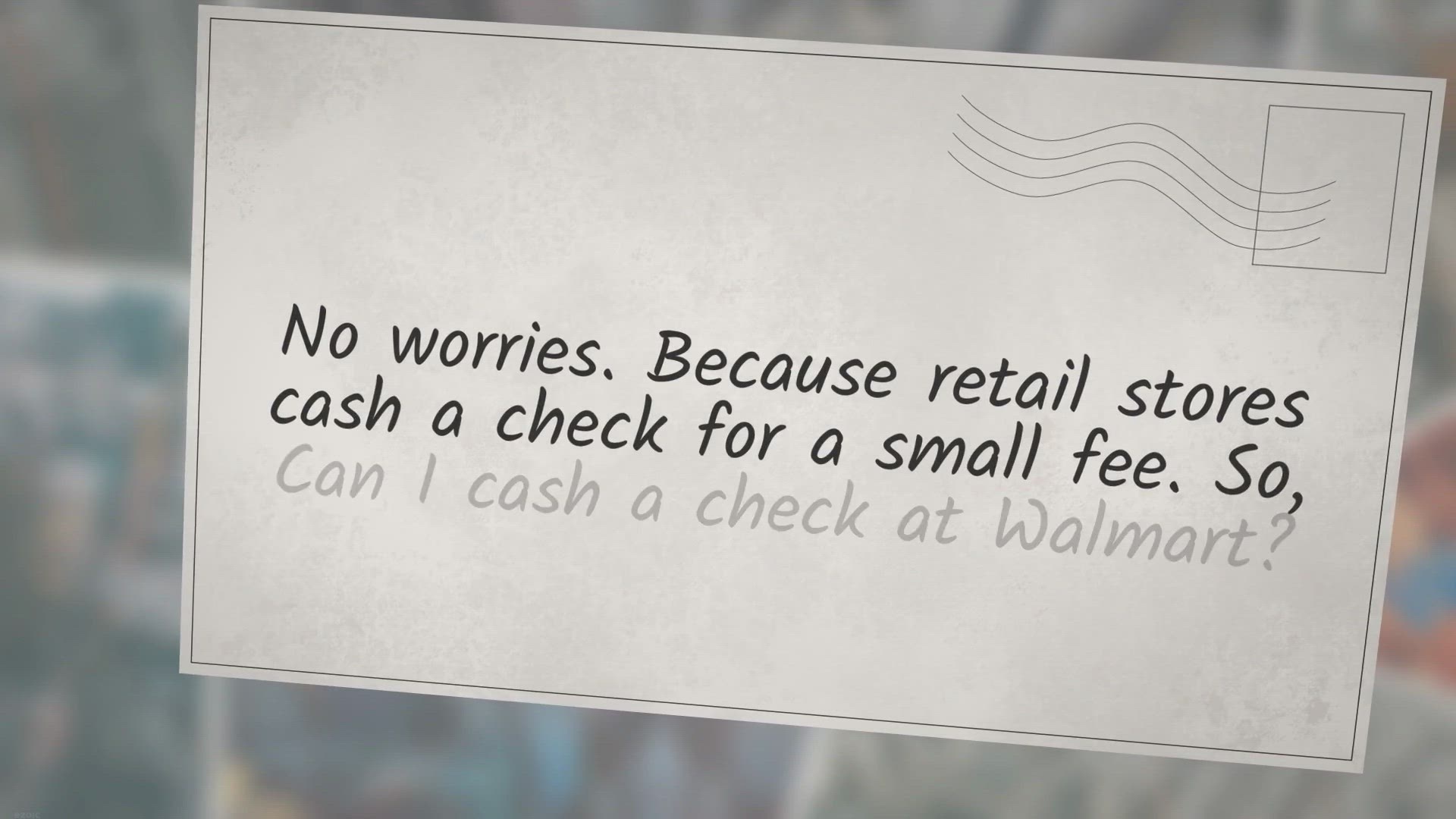 Video thumbnail for Can I Cash a Check at Walmart?- Cost, Time and Everything you Need to Know in 2023