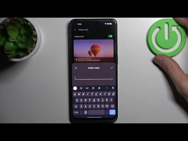 Video thumbnail for How to Set Custom Watermark on OPPO Reno8 - Camera Settings