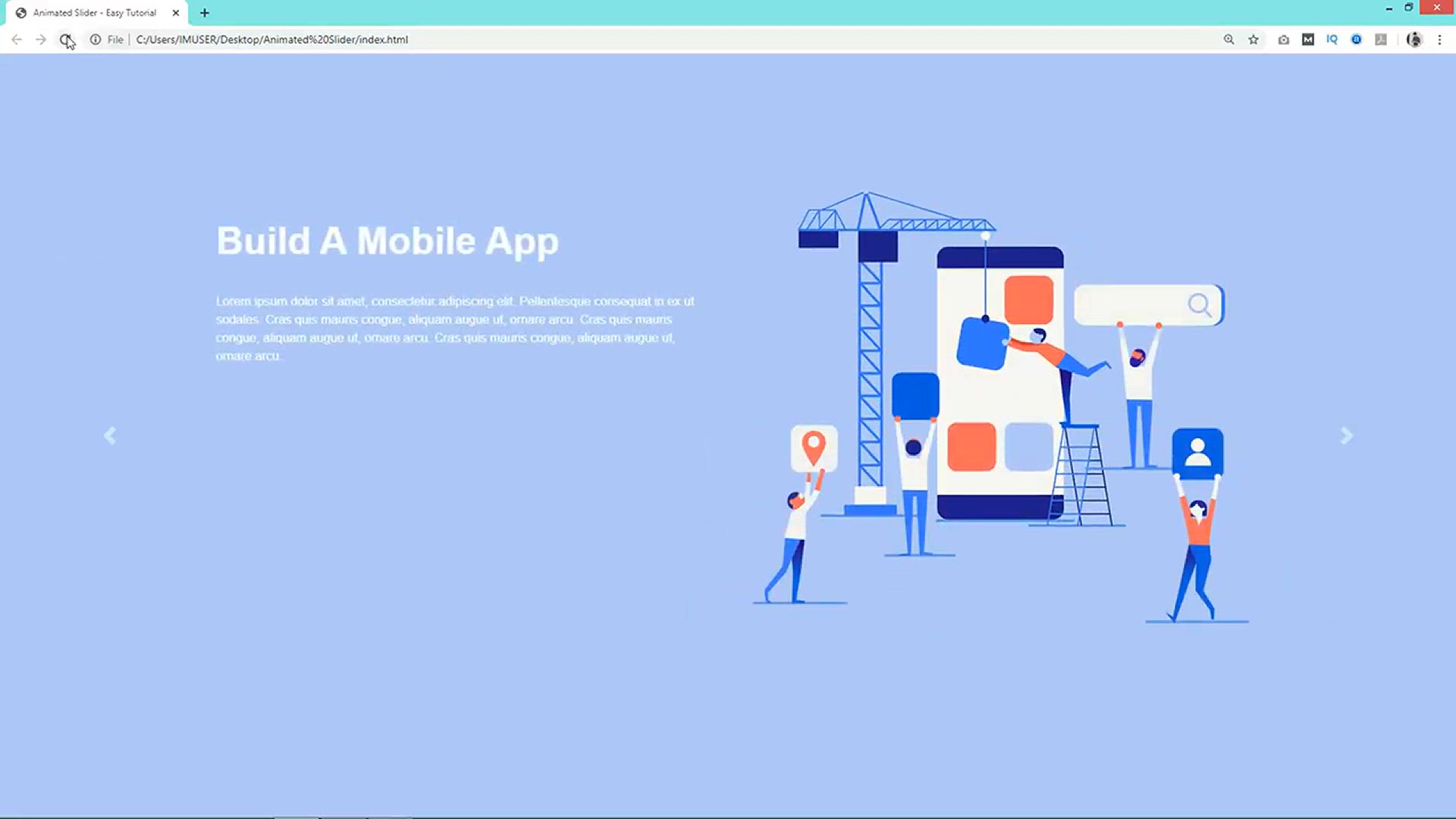 'Video thumbnail for How To Make Slider In HTML And CSS Website _ Animated Image Slider Design Using HTML CSS'