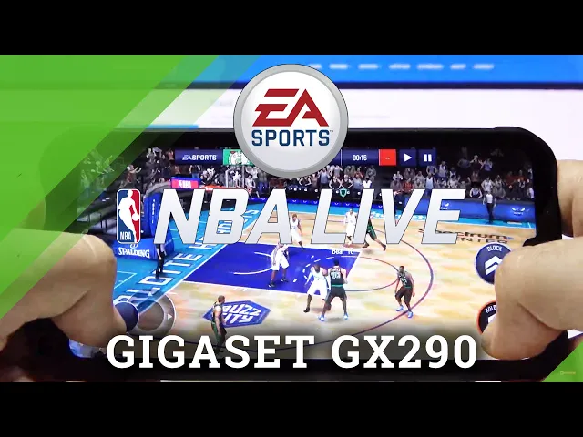 Video thumbnail for NBA Mobile Gameplay in Gigaset GX290 – NBA Game Test