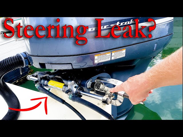 Video thumbnail for Fixing Boat Hydraulic Steering! Bleeding Boat Hydraulic Steering :)