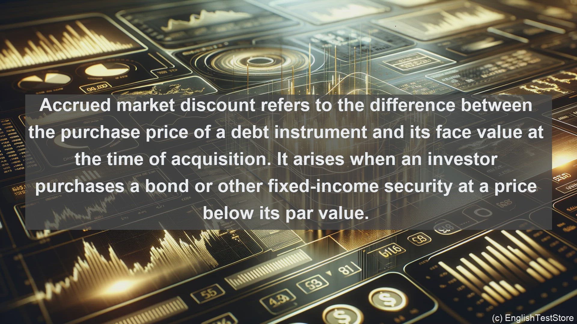 'Video thumbnail for "Accrued market discount" in economics and finance'