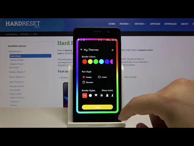 Video thumbnail for How to Download & Apply Lightning Edges on Doogee Smartphone – Animated Border Lines