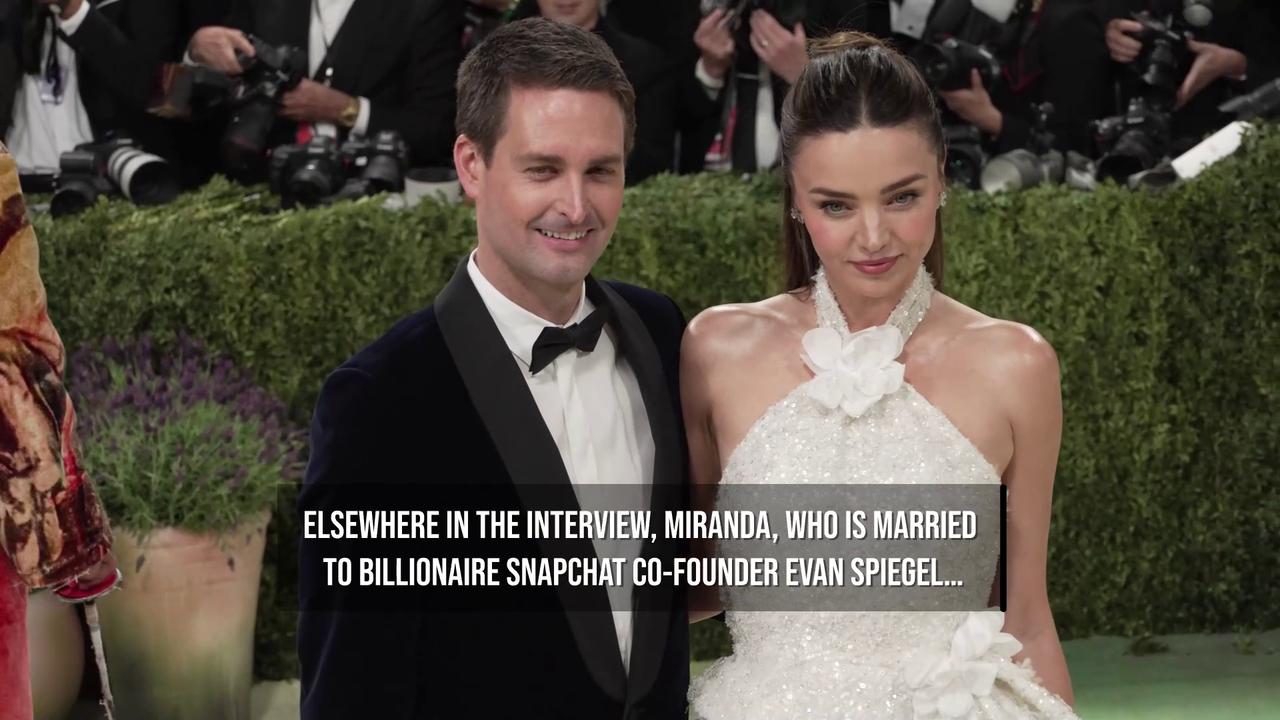 Video thumbnail for Miranda Kerr details strict diet: 'No eggs, no sushi'.