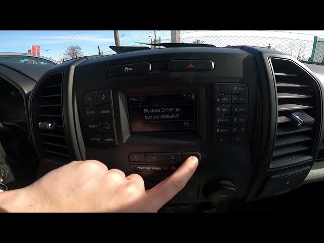Video thumbnail for How to Reset System Preferences to Factory Defaults in Ford F150 XIII Gen ( 2014 - now )