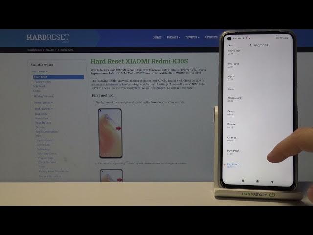 Video thumbnail for Alarm Tones in Xiaomi Redmi K30S – Default Alarm Sounds