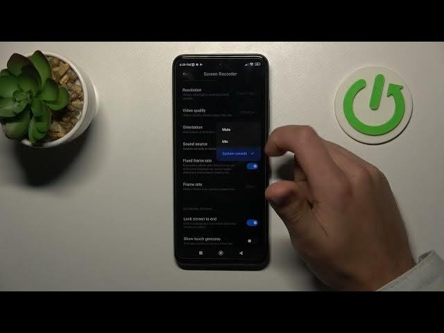 Video thumbnail for Poco X4 GT - How To Change Screen Recorder Settings