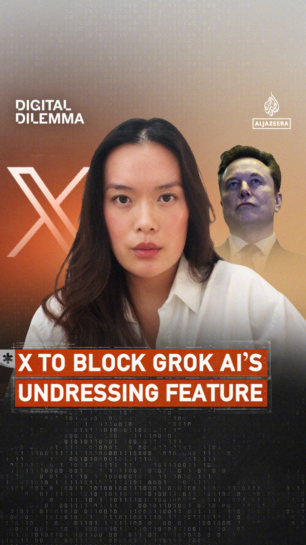 Video thumbnail for X to block Grok AI’s undressing feature | Digital Dilemma