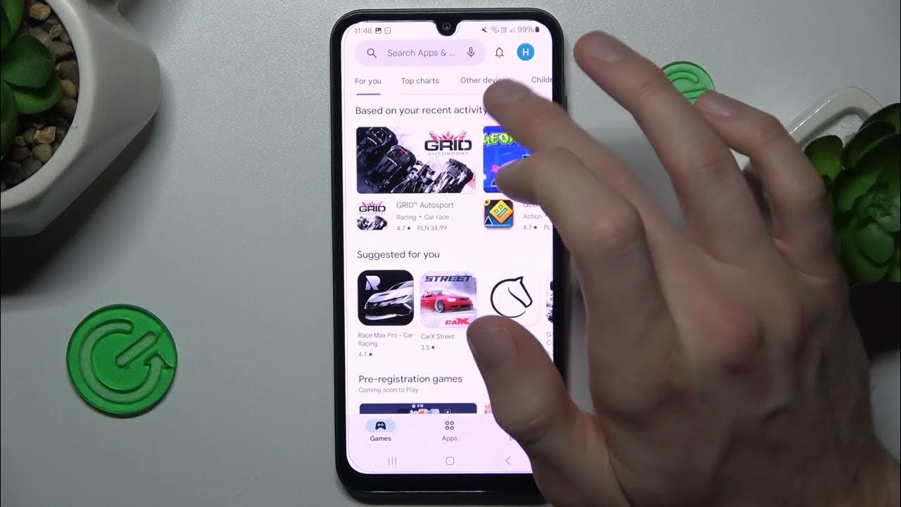 Video thumbnail for How to Fix Games Not Visible In Google Play Store on SAMSUNG Galaxy A25