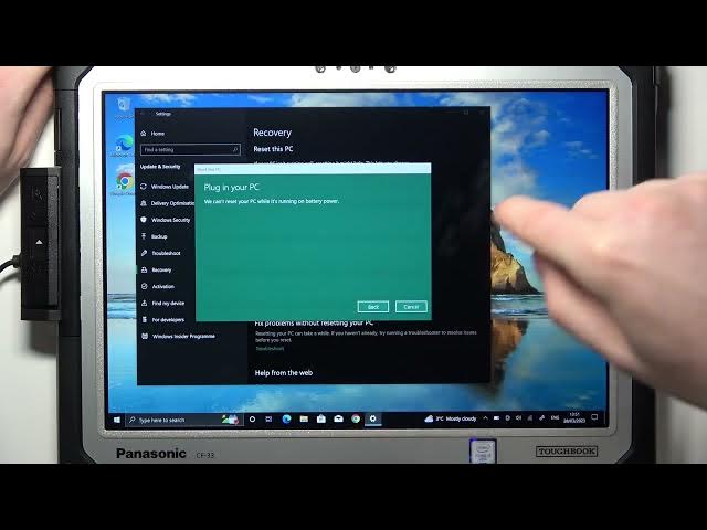 Video thumbnail for How to Factory Reset Panasonic Toughbook – Erase All Content & Settings
