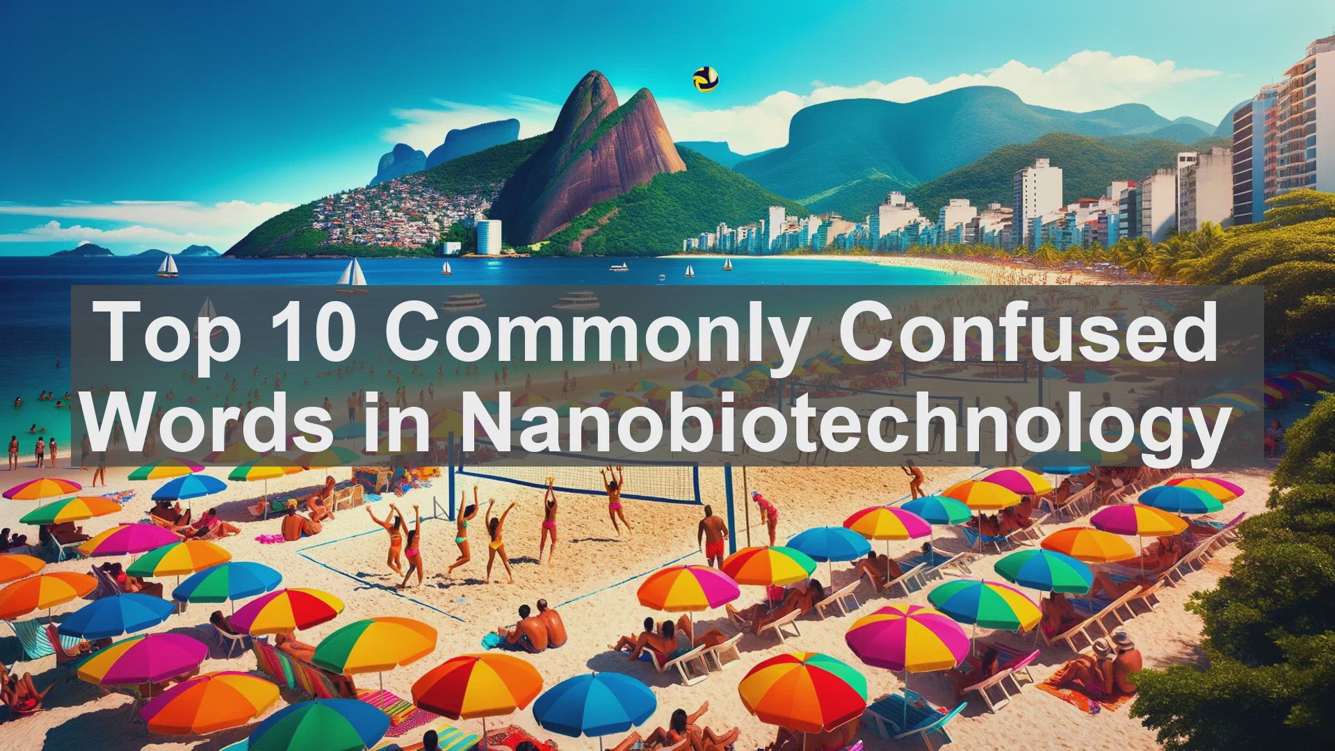 'Video thumbnail for Top 10 Commonly Confused Words in Nanobiotechnology'