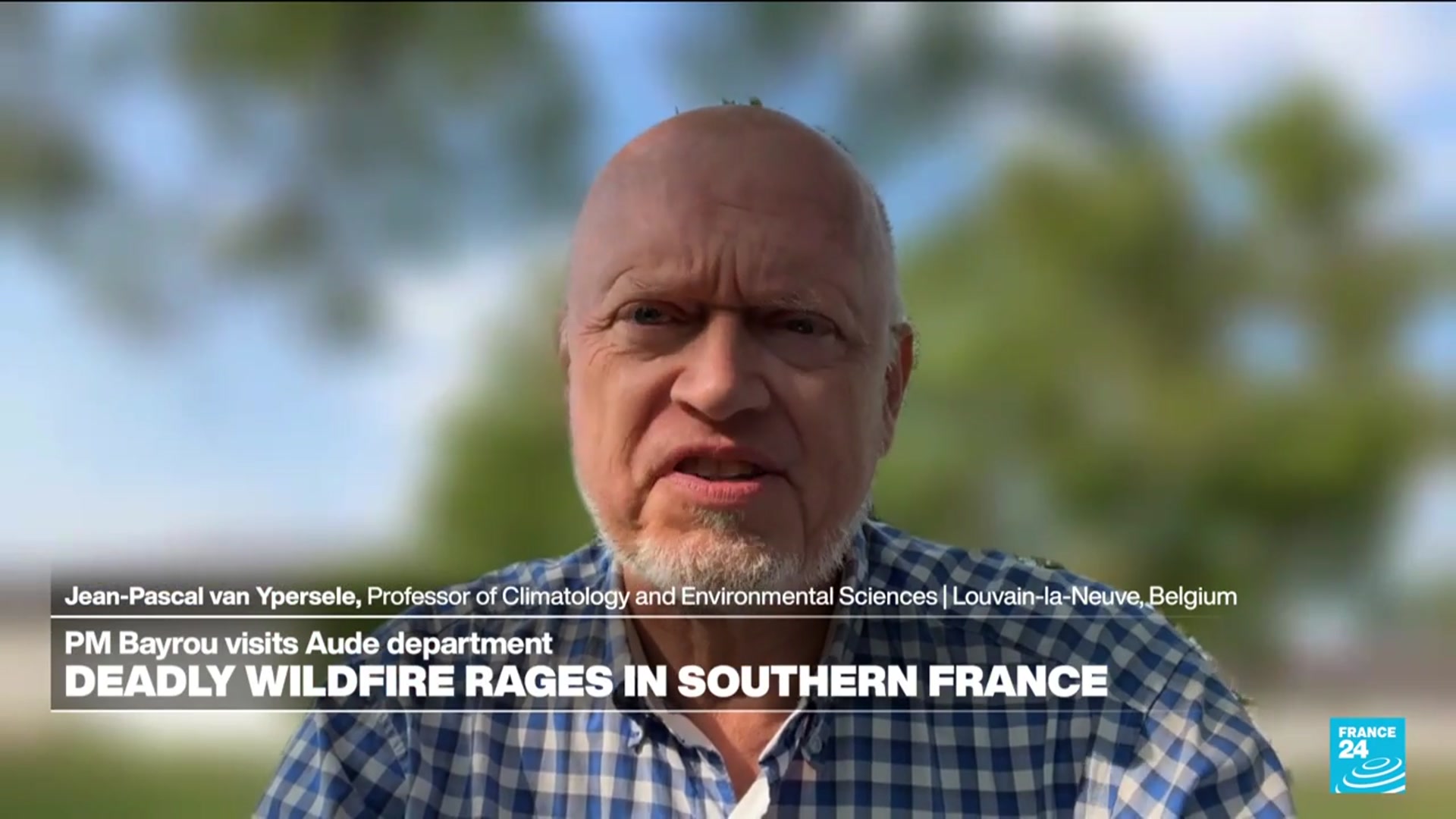 'Video thumbnail for Failing to tackle climate change will mean more wildfires ahead'