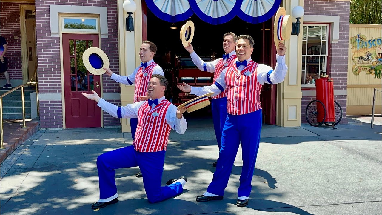 'Video thumbnail for Dapper Dans at Disneyland on 4th of July 4K'