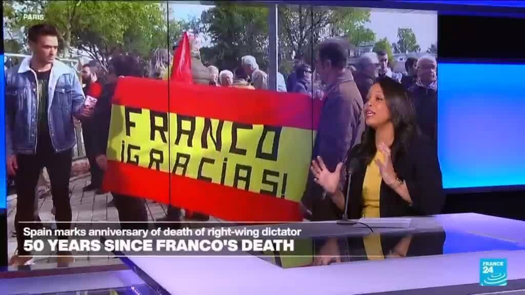 Video thumbnail for Spain marks 50th anniversary of Franco's death