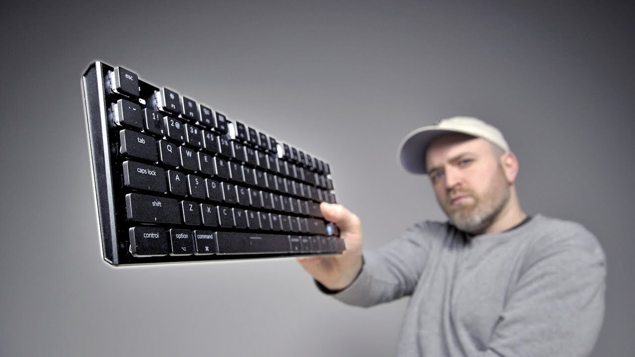 Video thumbnail for The World's Thinnest Mechanical Keyboard