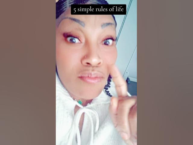 Video thumbnail for five simple rules of life