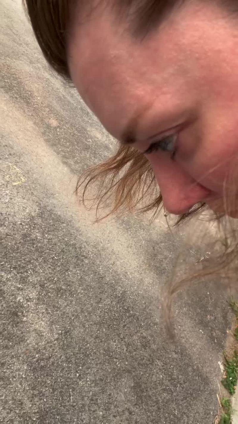 Video thumbnail for Woman Shocked by Sudden Stream of Water from Nose